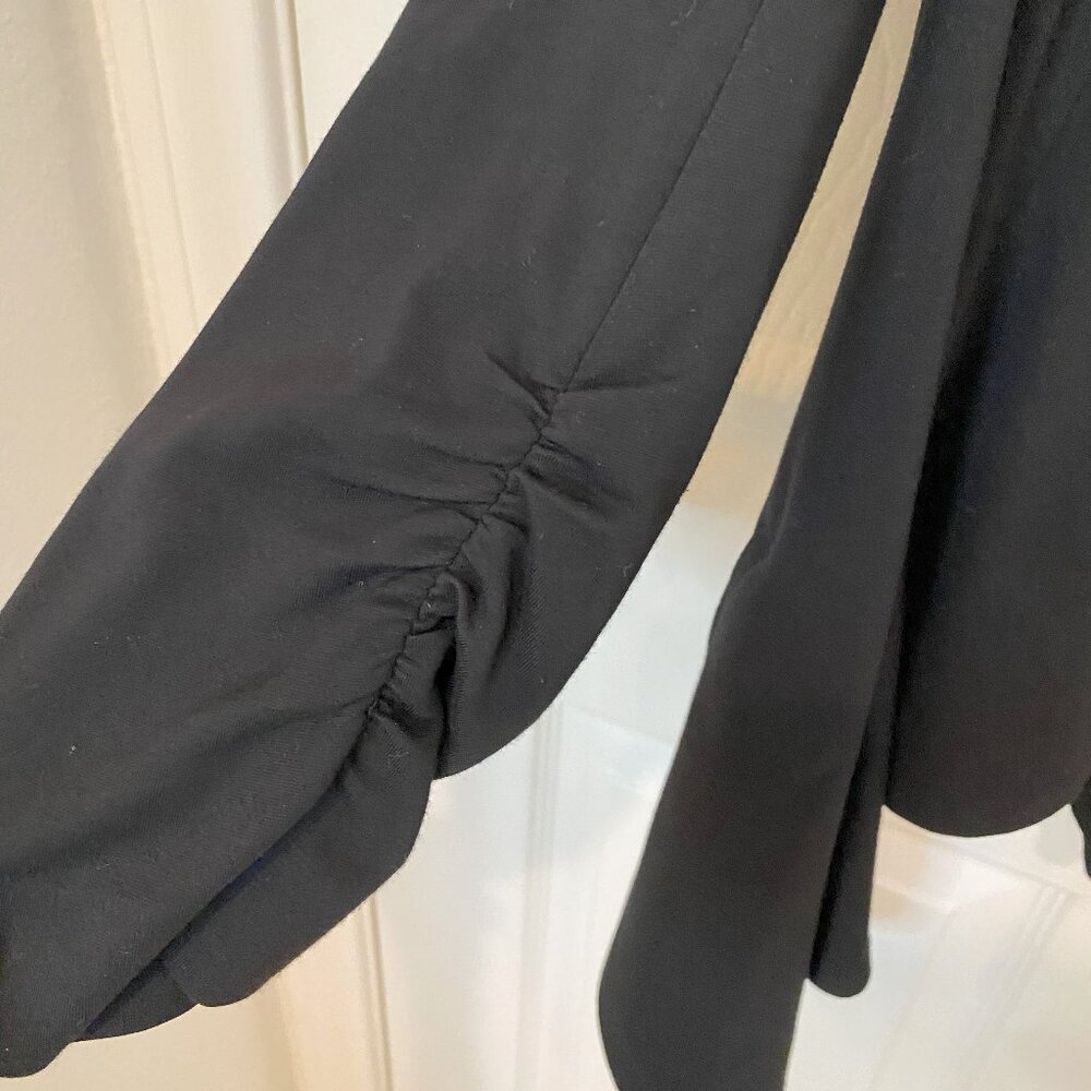 Bebe Black Front Cropped Jacket - image 6